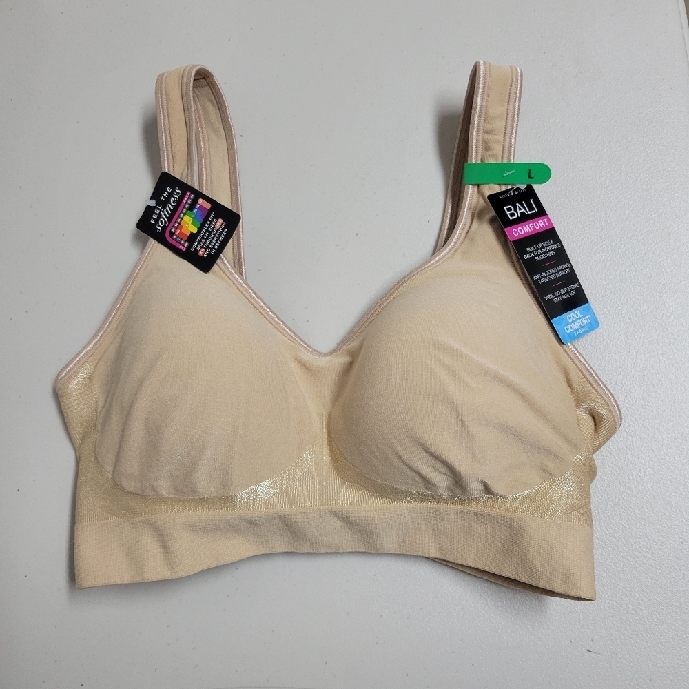 Bali NWT Comfort Bra Women's Size Large
